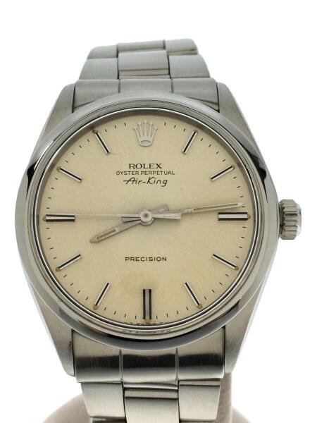 ROLEX(ロレックス) / エアキング・SS・34mm/アナログ/ステンレス/SLV
