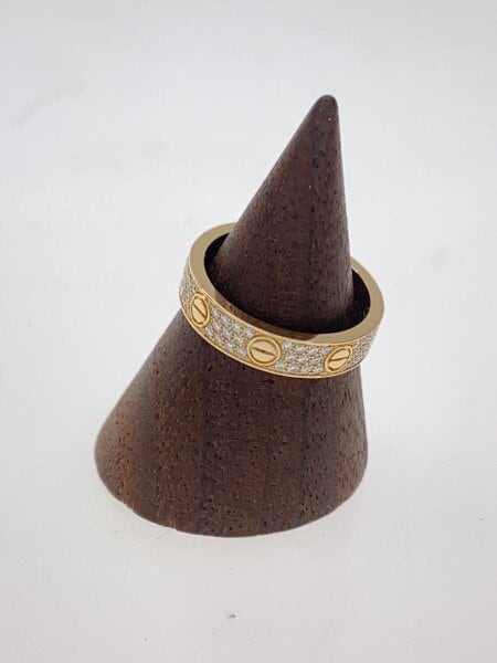 Cartier(カルティエ) / ラブリング YGダイヤ/Au750 48/8号/ゴールド