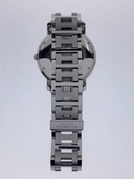 HERMES(エルメス) / 自動巻腕時計/クリッパー/BLK/SLV/202509WOH済