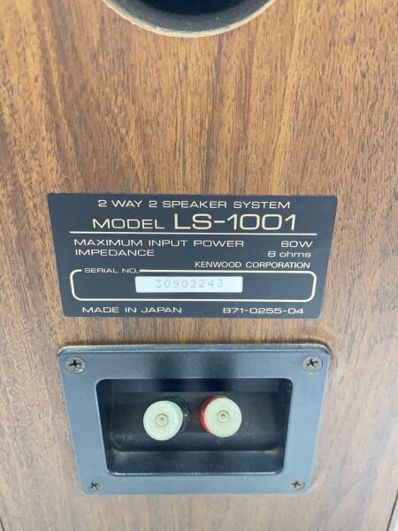 名機 シリアル同番 KENWOOD ケンウッド 2way LS-1001 KENWOOD(ケンウッド) / スピーカー/LS-1001// | 中古品の販売・通販