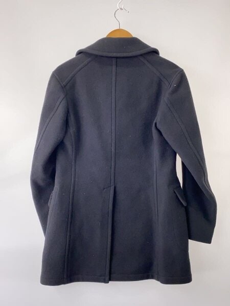 美品 SCYE BASICS ウール Pコート 38サイズ オフィス 紺 美品 SCYE