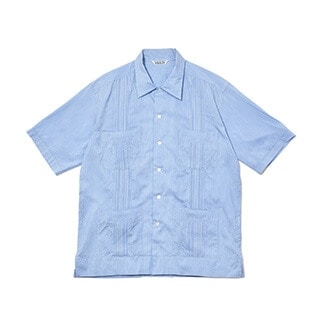 画像：AURALEE STRIPE CUBA SHIRT