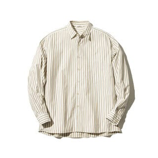 画像：AURALEE STRIPE SHIRT