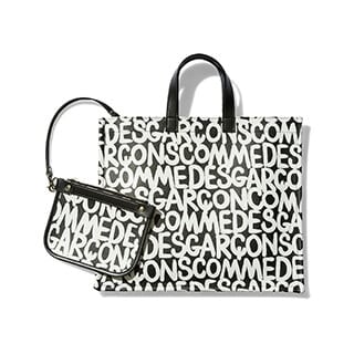 画像：COMME des GARCONS GRAPHIC LOGO TOTE BAG