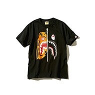 画像：A BATHING APE TIGER SHARK TEE