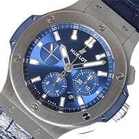 ウブロ ビッグ・バン スチール ブルー 301.SX.7170.LR