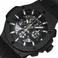 ウブロ ビッグ・バン アエロバン シースルーバック デイト クロノグラフ 311.QX.1124.RX