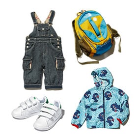 画像：キッズアイテム