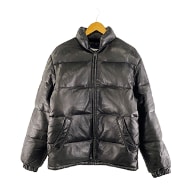 画像：LEATHER DOWN JACKET