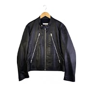 画像：5-ZIP LEATHER JACKET