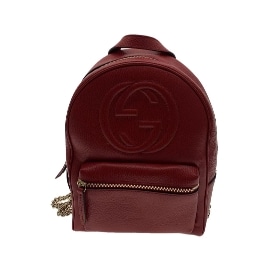 インターロッキングG レザーバックパック 536192